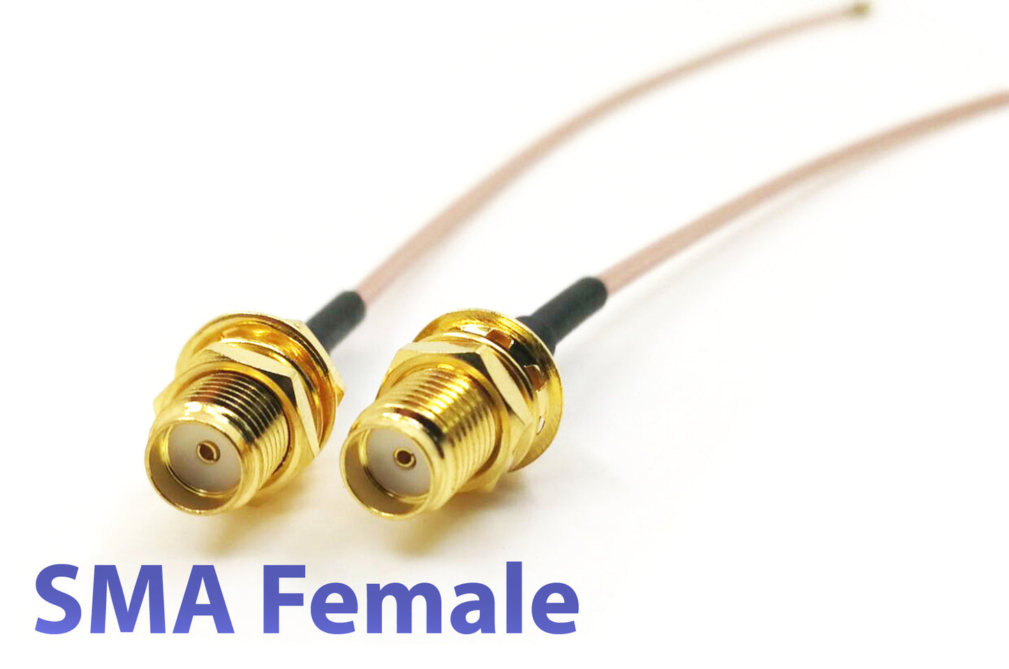 Pack of 4 RF U.FL(IPEX/IPX) Mini PCI to SMA Female Pigtail Antenna Wi-Fi Coaxial RG-178 Low Loss Cable