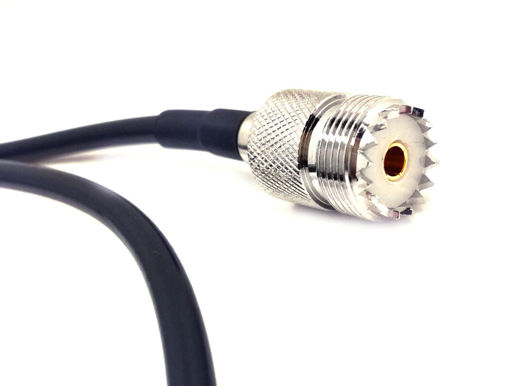 RF Pigtail Low Loss 3D-FB Cable SMA Male to UHF SO-239 Female Coaxial Antenna Connector
