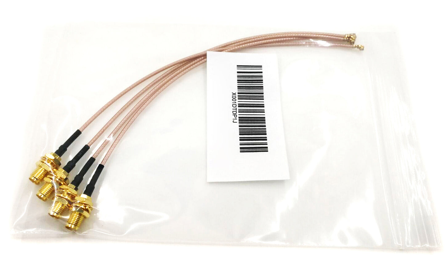 Pack of 4 RF U.FL(IPEX/IPX) Mini PCI to SMA Female Pigtail Antenna Wi-Fi Coaxial RG-178 Low Loss Cable